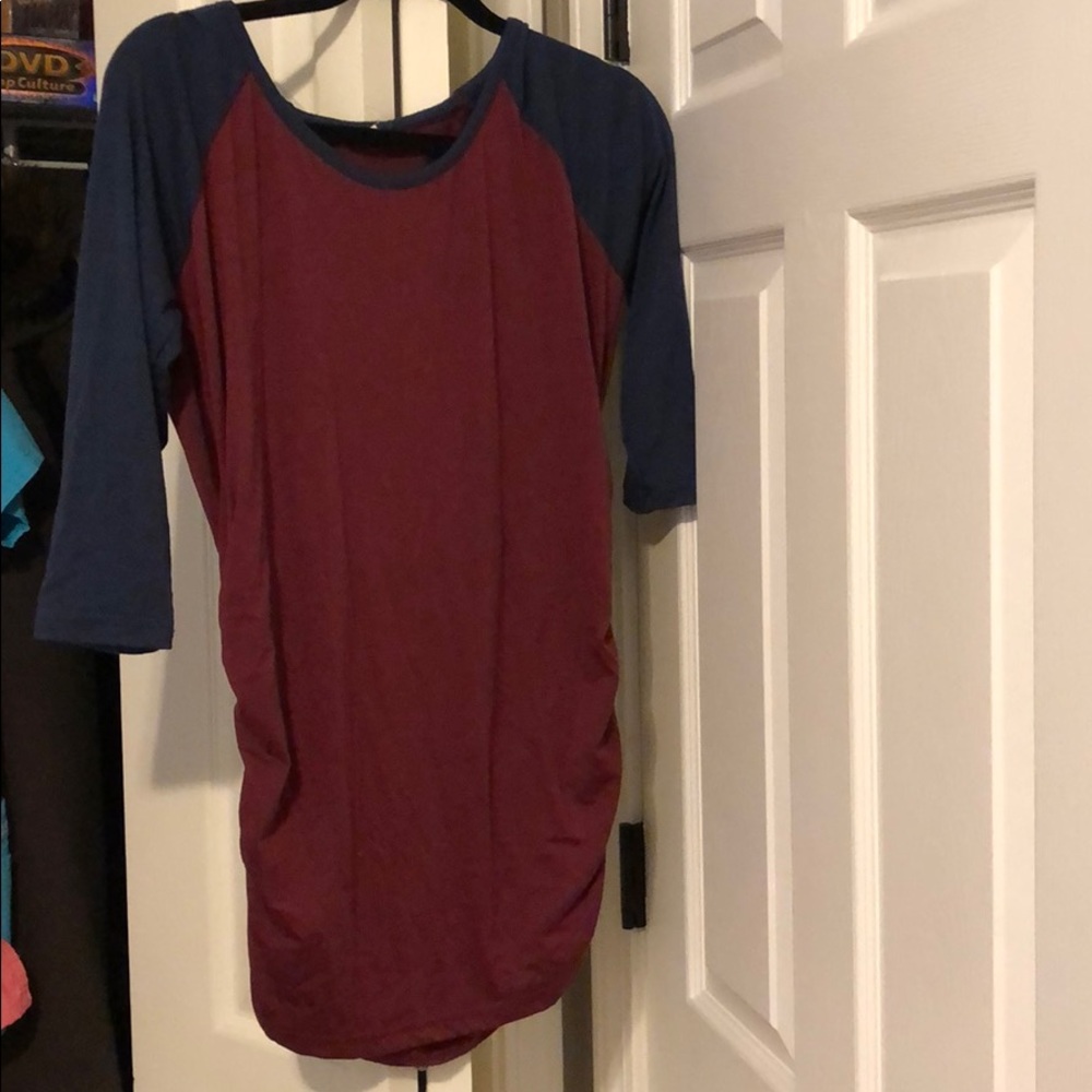 Maternity L baseball Tee